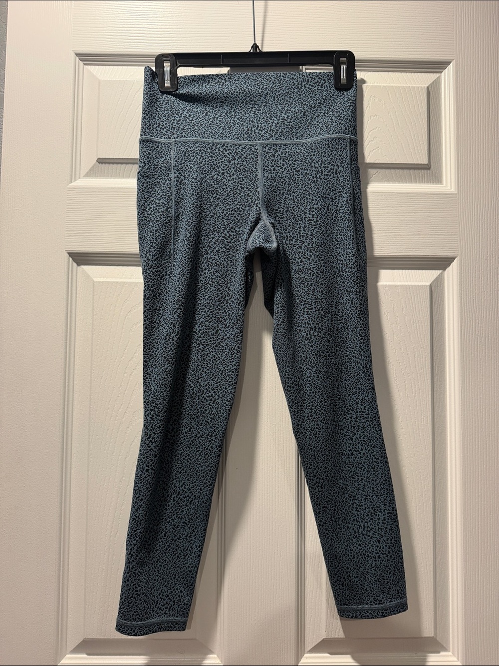 Athleta Teal Speckled Kids Leggings